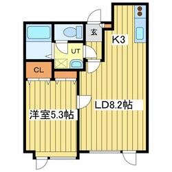 東苗穂レモンハイツの物件間取画像